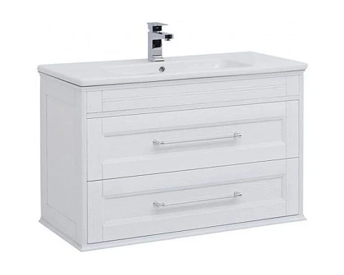 Купить Тумба белый ясень 99,6 см Aquanet Бостон 00206549 в магазине сантехники Santeh-Crystal.ru