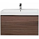 Купить Тумба орех 97,2 см Aquanet Нью-Йорк 00203949 в магазине сантехники Santeh-Crystal.ru