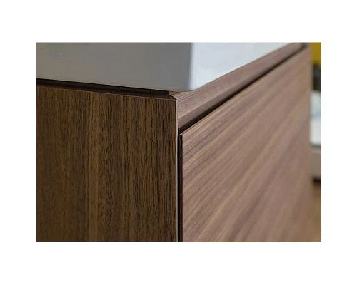 Купить Тумба орех 97,2 см Aquanet Нью-Йорк 00203949 в магазине сантехники Santeh-Crystal.ru