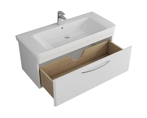 Приобрести Тумба белый глянец 101.5 см OWL 1975 Skansen OW05.02.00 в магазине сантехники Santeh-Crystal.ru