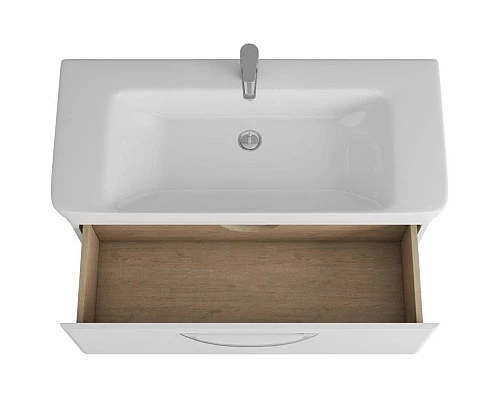 Приобрести Тумба белый глянец 101.5 см OWL 1975 Skansen OW05.02.00 в магазине сантехники Santeh-Crystal.ru