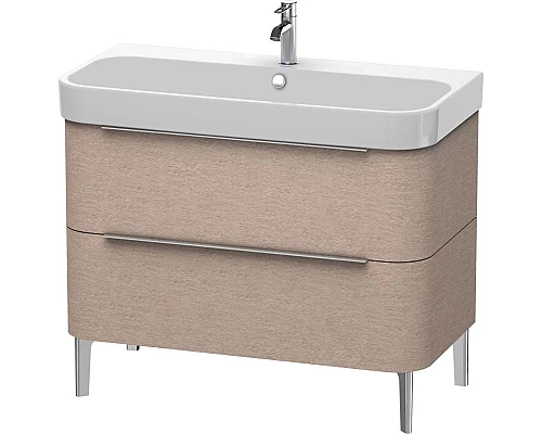 Купить Тумба кашемировый дуб 97,5 см Duravit Happy D.2 H2637401111 в магазине сантехники Santeh-Crystal.ru