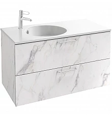 Тумба белый мрамор 100 см Jacob Delafon Odeon Rive Gauche EB2524-R5-NR4