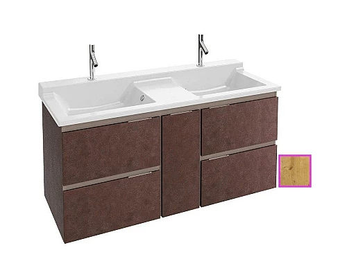 Приобрести Тумба арлингтонгский дуб 136 см Jacob Delafon Soprano EB1335-E70 в магазине сантехники Santeh-Crystal.ru