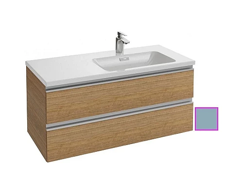 Приобрести Тумба аквамарин матовый 100 см Jacob Delafon Vox EB2026-RA-M43 в магазине сантехники Santeh-Crystal.ru