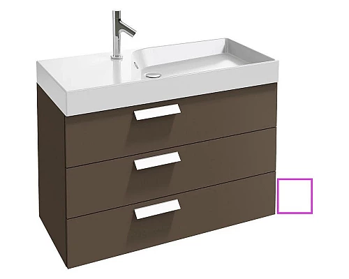 Заказать Тумба белый 99,5 см Jacob Delafon Rythmik EB1310-N18 в магазине сантехники Santeh-Crystal.ru