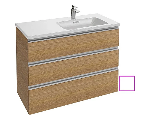 Заказать Тумба белый глянец 100 см Jacob Delafon Vox EB2046-RA-G1C в магазине сантехники Santeh-Crystal.ru