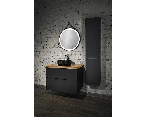 Купить Тумба серый матовый 100 см Jorno Wood Wood.01.100/P/GR + Wood.06.100/LW в магазине сантехники Santeh-Crystal.ru