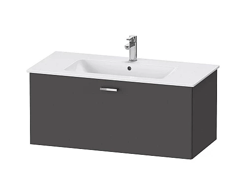 Купить Тумба графит матовый 100 см Duravit XBase XB603204949 в магазине сантехники Santeh-Crystal.ru
