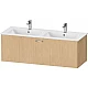 Заказать Тумба дуб 127,5 см Duravit XBase XB603403030 в магазине сантехники Santeh-Crystal.ru