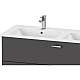 Заказать Тумба графит матовый 127,5 см Duravit XBase XB613004949 в магазине сантехники Santeh-Crystal.ru