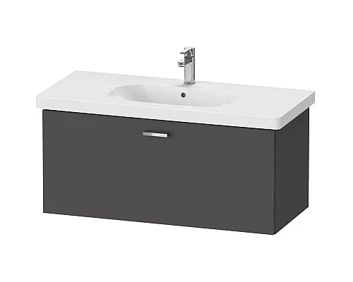 Купить Тумба графит матовый 100 см Duravit XBase XB607204949 в магазине сантехники Santeh-Crystal.ru