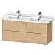 Приобрести Тумба дуб 120 см Duravit XBase XB618803030 в магазине сантехники Santeh-Crystal.ru