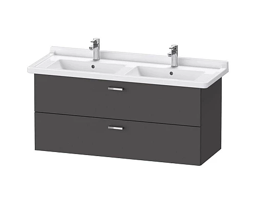 Купить Тумба графит матовый 120 см Duravit XBase XB618804949 в магазине сантехники Santeh-Crystal.ru