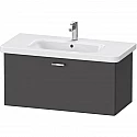 Тумба графит матовый 93 см Duravit XBase XB607704949