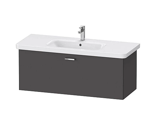 Купить Тумба графит матовый 113 см Duravit XBase XB607804949 в магазине сантехники Santeh-Crystal.ru