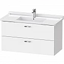 Тумба белый матовый 100 см Duravit XBase XB618701818