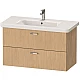 Приобрести Тумба дуб 93 см Duravit XBase XB619703030 в магазине сантехники Santeh-Crystal.ru