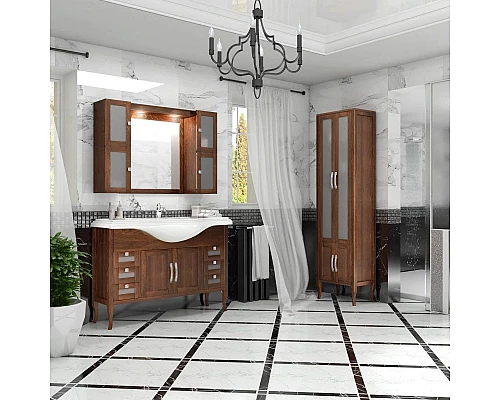 Заказать Тумба с раковиной светлый орех 121,5 см Opadiris Мираж в магазине сантехники Santeh-Crystal.ru