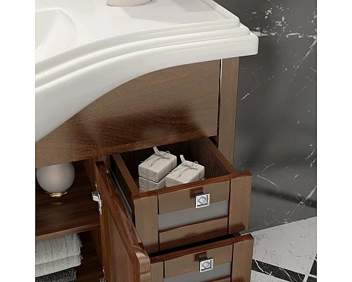 Купить Комплект мебели светлый орех 121,5 см Opadiris Мираж в магазине сантехники Santeh-Crystal.ru