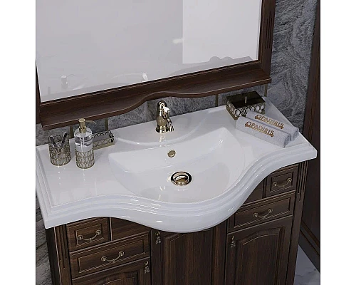 Заказать Комплект мебели орех антикварный 107 см Opadiris Риспекто в магазине сантехники Santeh-Crystal.ru