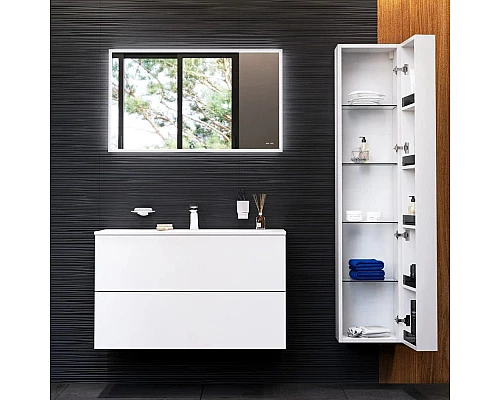 Купить Тумба белый глянец 100 см Am.Pm Spirit V2.0 M70AFHX1002WG в магазине сантехники Santeh-Crystal.ru