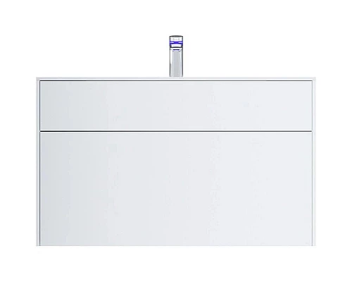 Приобрести Комплект мебели белый матовый 100,8 см Am.Pm Inspire 2.0 M50AFHX1003WM + M50AWPX1001WG + M50AMOX1001SA в магазине сантехники Santeh-Crystal.ru