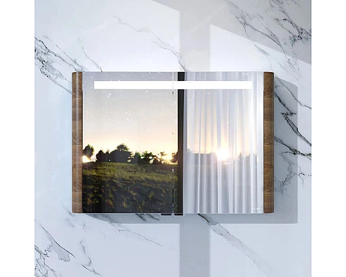 Купить Комплект мебели орех 100 см Am.Pm Sensation M30FHX1002NF + M30WPC1001WG + M30MCX1001NF в магазине сантехники Santeh-Crystal.ru