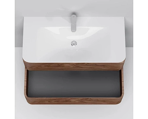 Купить Комплект мебели орех 100 см Am.Pm Sensation M30FHX1002NF + M30WPC1001WG + M30MCX1001NF в магазине сантехники Santeh-Crystal.ru