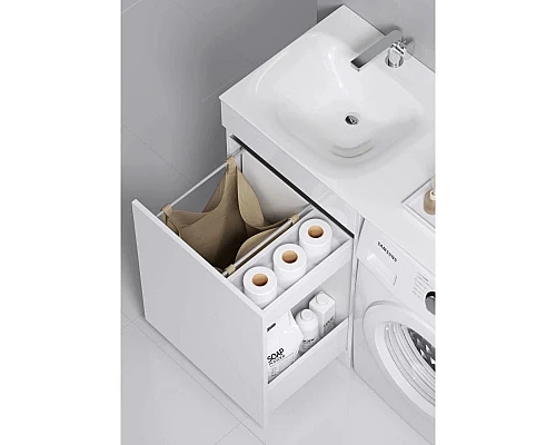 Заказать Комплект мебели белый глянец 115 см Aqwella Forma FOR0105KL + FOR.11.04.D-R + SM0210 в магазине сантехники Santeh-Crystal.ru