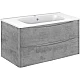 Приобрести Тумба бетон 99,5 см Vincea Paola VMC-2P100BT в магазине сантехники Santeh-Crystal.ru