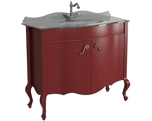 Приобрести Тумба бордо матовый 101,6 см Caprigo Bourget 11026-B013 в магазине сантехники Santeh-Crystal.ru