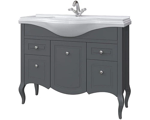 Заказать Тумба графит матовый 103,8 см Caprigo Verona 33519-TP810 в магазине сантехники Santeh-Crystal.ru