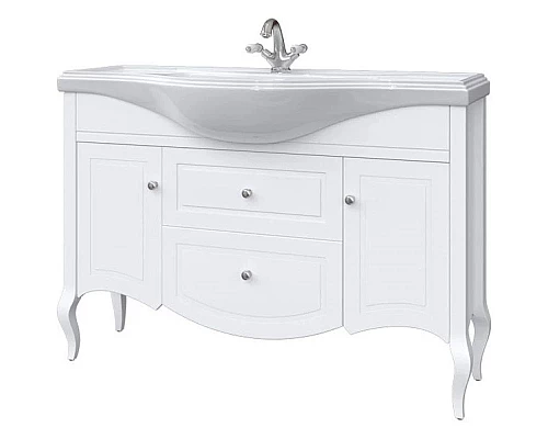 Заказать Тумба белый матовый 121 см Caprigo Verona 33522-TP811 в магазине сантехники Santeh-Crystal.ru