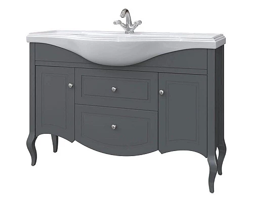 Заказать Тумба графит матовый 121 см Caprigo Verona 33522-TP810 в магазине сантехники Santeh-Crystal.ru