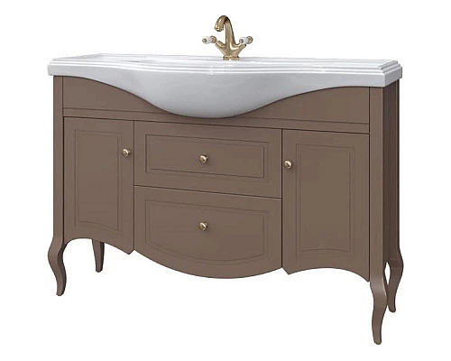 Купить Тумба шоколад матовый 121 см Caprigo Verona 33522-TP809 в магазине сантехники Santeh-Crystal.ru