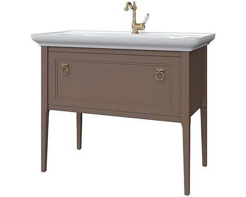 Заказать Тумба шоколад матовый 94,2 см Caprigo Jersey 34314-TP809 в магазине сантехники Santeh-Crystal.ru