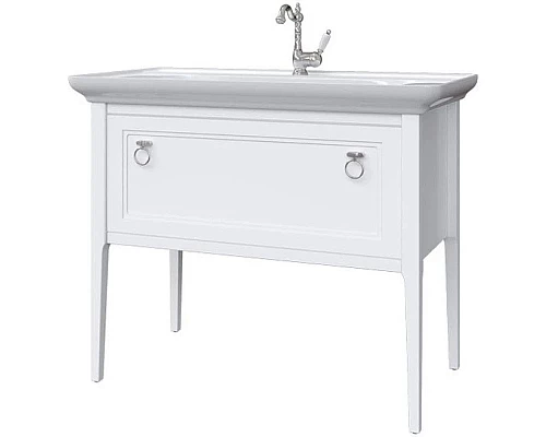 Приобрести Тумба белый матовый 94,2 см Caprigo Jersey 34314-TP811 в магазине сантехники Santeh-Crystal.ru