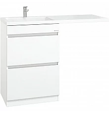 Тумба белый глянец 58 см Onika Милтон 105801