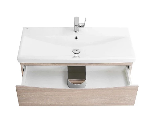 Купить Тумба Rovere Grigio 96,4 см BelBagno Marino MARINO-CER-1000-2C-SO-RG-P в магазине сантехники Santeh-Crystal.ru