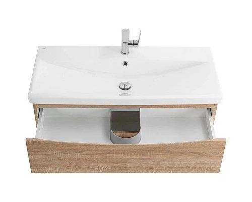 Приобрести Тумба Rovere Bianco 96,4 см BelBagno Marino MARINO-CER-1000-2C-SO-WO-P в магазине сантехники Santeh-Crystal.ru