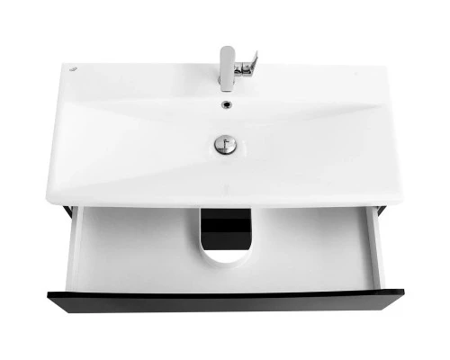 Заказать Тумба Nero Lucido 96,4 см BelBagno Marino MARINO-CER-1000-2C-SO-NL-P в магазине сантехники Santeh-Crystal.ru