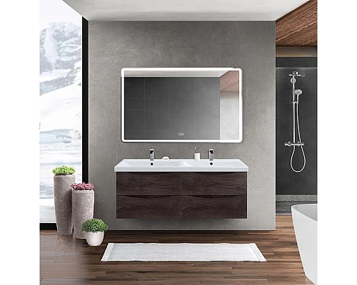 Купить Тумба Rovere Nature Grigio 117,2 см BelBagno Marino MARINO-CER-1200-4C-SO-2-RNG-P в магазине сантехники Santeh-Crystal.ru