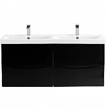 Тумба Nero Lucido 117,2 см BelBagno Marino MARINO-CER-1200-4C-SO-2-NL-P