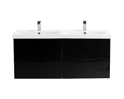 Приобрести Тумба Nero Lucido 117,2 см BelBagno Marino MARINO-CER-1200-4C-SO-2-NL-P в магазине сантехники Santeh-Crystal.ru