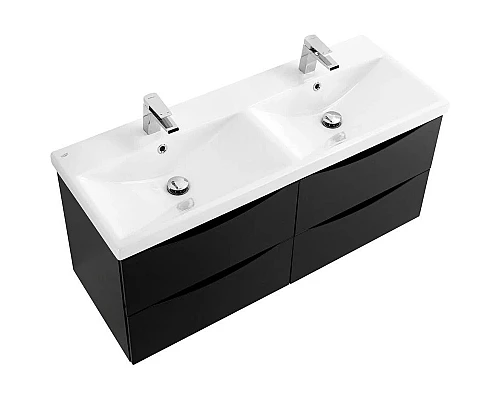 Приобрести Тумба Nero Lucido 117,2 см BelBagno Marino MARINO-CER-1200-4C-SO-2-NL-P в магазине сантехники Santeh-Crystal.ru