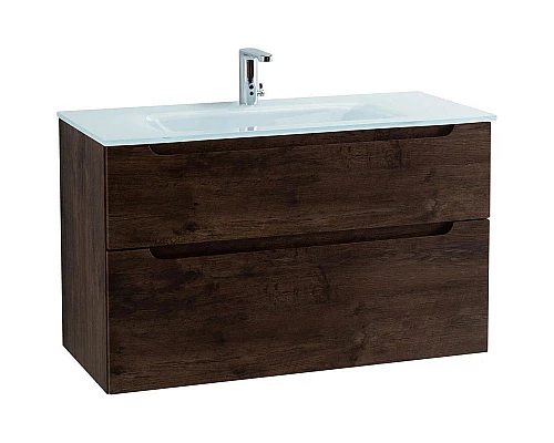 Купить Тумба Rovere Moro 99,6 см BelBagno Etna ETNA-H60-1000-2C-SO-RW-P в магазине сантехники Santeh-Crystal.ru