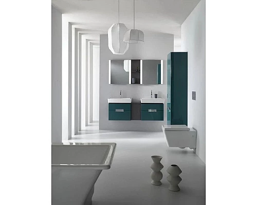 Приобрести Подвесная колонна правосторонняя оливковый блестящий Jacob Delafon Reve EB1141D-G95 в магазине сантехники Santeh-Crystal.ru