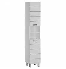 Пенал напольный правый белый Aquanet Доминика 00170802