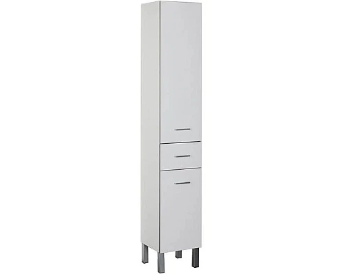 Купить Пенал напольный белый с бельевой корзиной Aquanet Верона 00178973 в магазине сантехники Santeh-Crystal.ru